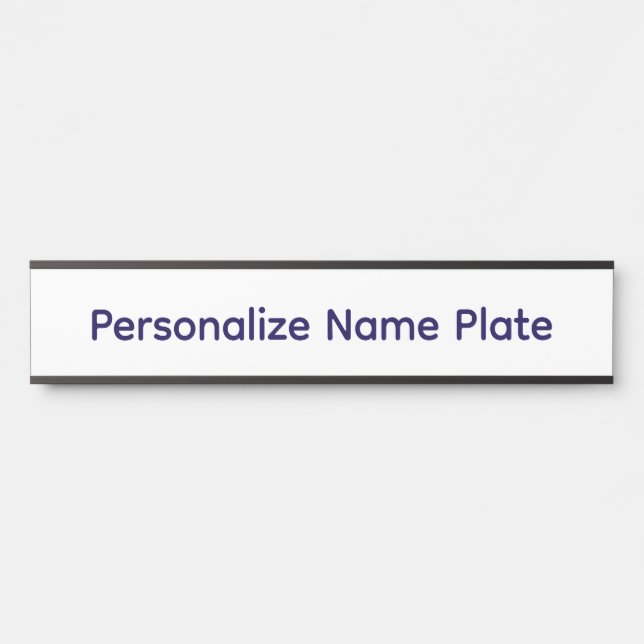 Create Your Personalize  Door Sign (Front)