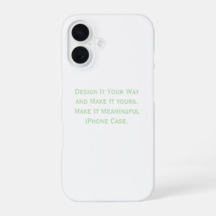 Create Your Personalize iPhone 16 Case