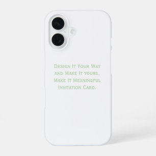 Create Your Personalize iPhone 16 Case
