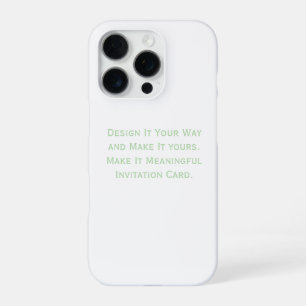 Create Your Personalize iPhone 16 Pro Case