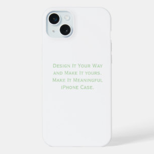 Create Your Personalize iPhone 15 Plus Case