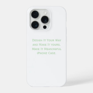 Create Your Personalize iPhone 15 Pro Case