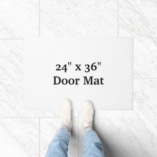 Create Your Personalized 24" x 36" Door Mat
