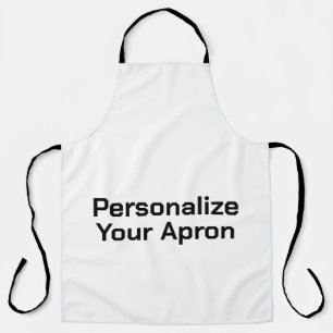 Create Your Personalized 27"x34" Large Apron