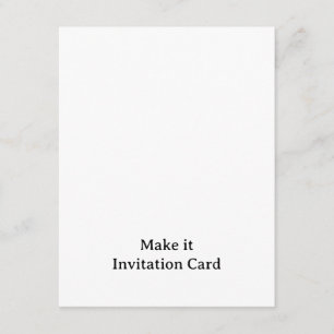 Create Your Personalized 4.25" x 5.5" Squared Invitation