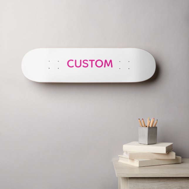 Create Your Personalized 8 1/8" Skateboard Deck (Wall Art (Horz))