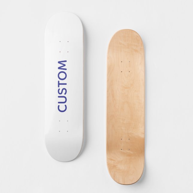Create Your Personalized 8" Skateboard Deck (Front)