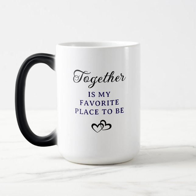 Create Your Personalized Magic Mug (Left)
