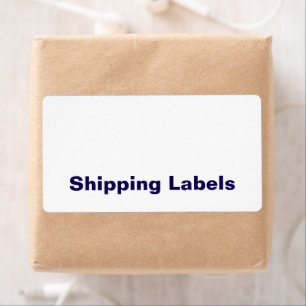 Create your Personalized Shipping Labels