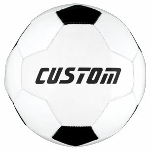 Create Your Personalized Soccer Ball