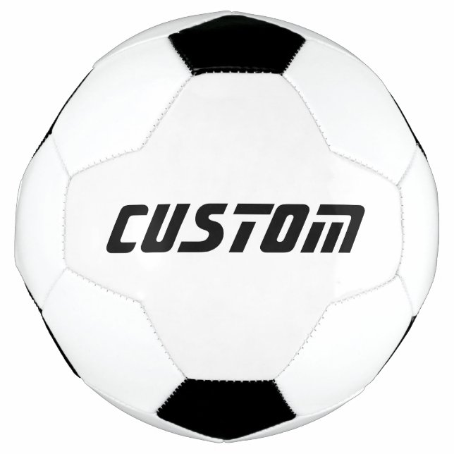 Create Your Personalized Soccer Ball (Front)