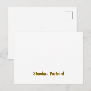 Create Your Personalized Standard Postcard