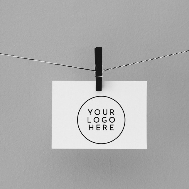 Create Your Round Custom Logo Simple Business  Self-inking Stamp (Create Your Round Custom Logo Simple Business Self-inking Stamp)