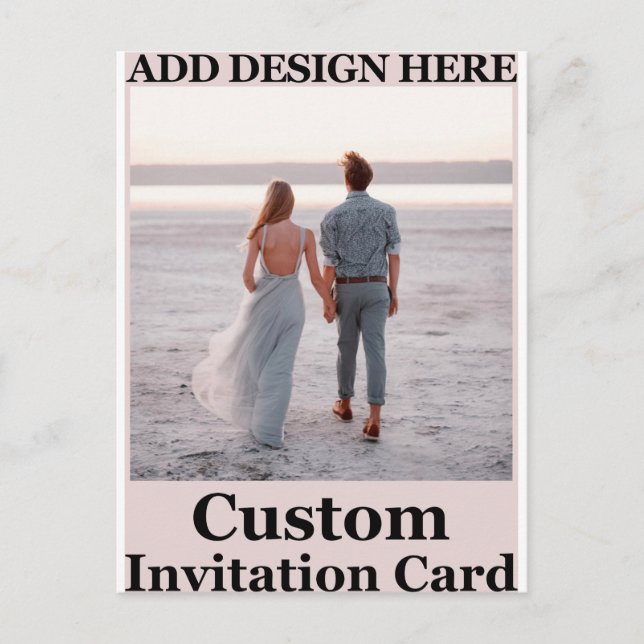 create your unique custom postcard (Front)