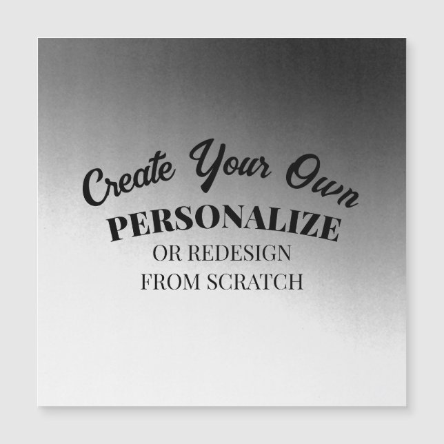 Create Your Very Own Custom (Front)