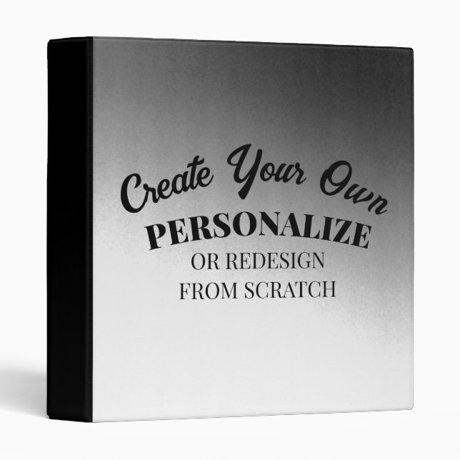 Create Your Very Own Custom Binder (Front/Spine)