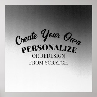 Create Your Very Own Custom Poster