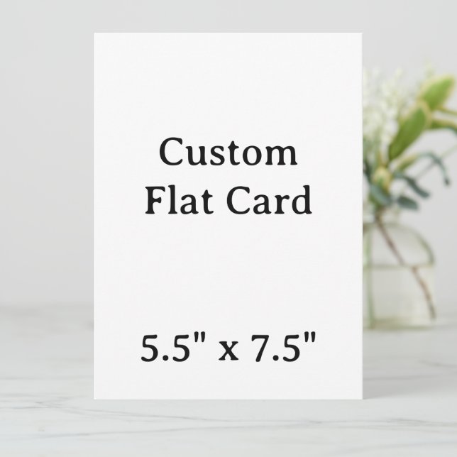 create your won personalise 5.5" x 7.5" Squared (Standing Front)