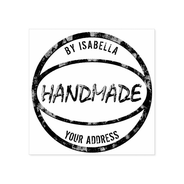 Created for you ,individual, Handmade Rubber Stamp (Imprint)