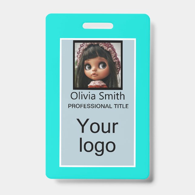 Created for you, stylish badge (Front)