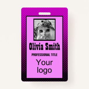 Created for you, stylish badge