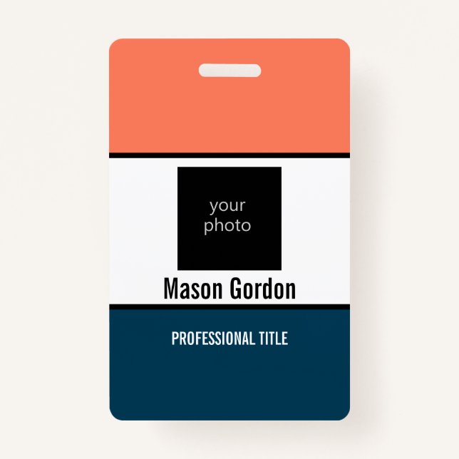 Created for you, stylish badge (Front)