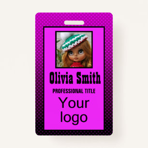 Created for you, stylish badge