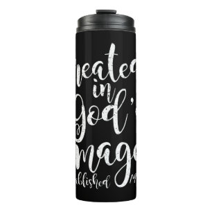 Created In God's Image 1993 30th Birthday Thermal Tumbler