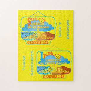 Created in Their Image - Oversized Pieces Jigsaw P Jigsaw Puzzle