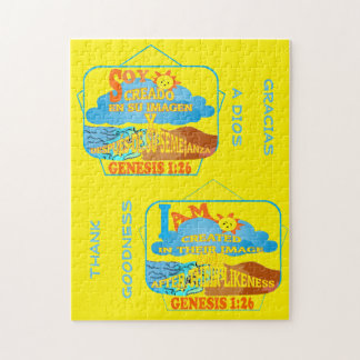 Created in Their Image - Oversized Pieces Jigsaw P Jigsaw Puzzle