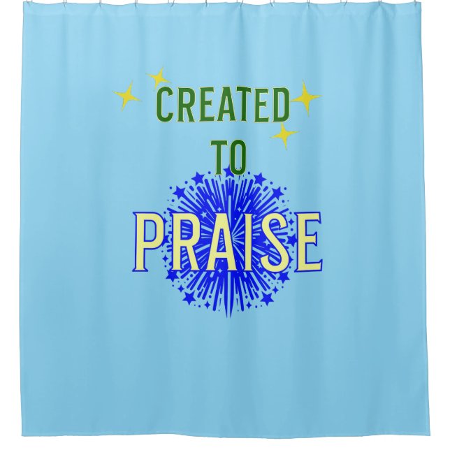 "Created to PRAISE." Christian (Front)