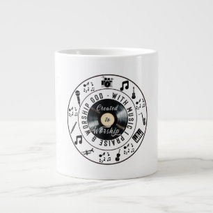 Created to Worship Large Coffee Mug