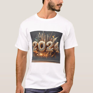 Creating a New Year 2024 t-shirt involves consider