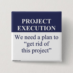 Creating a Project Execution Plan (3) 2 Inch Square Button