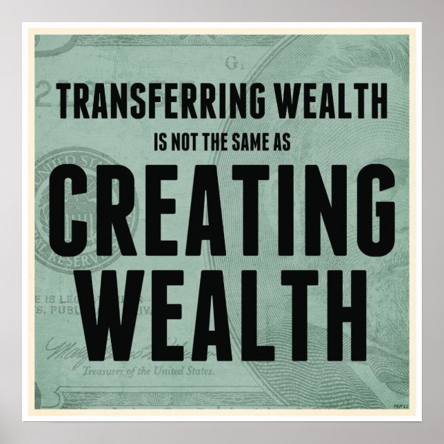 Creating Wealth Poster (Front)