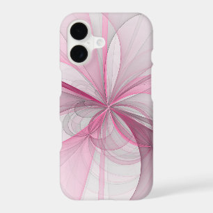Création Abstraite Moderne Rose Gris Clair Design