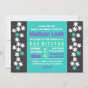 CREATION Bar Bat Mitzvah Invitation