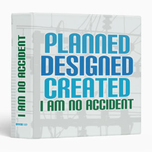 Creation binder: Planned Designed Created Binder