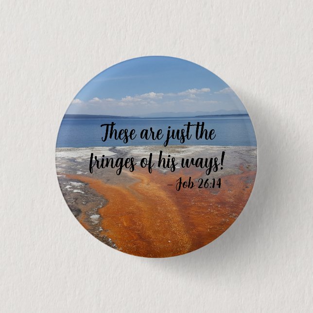 Creation Job 26:14 1 Inch Round Button (Front)