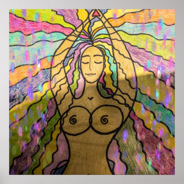 Creation Modern Art Poster (Front)