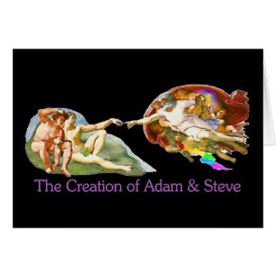 Creation of Adam and Steve