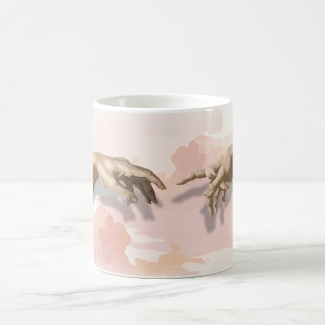 Creation of Adam Coffee Mug (Center)