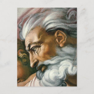 Creation of Adam (detail) Postcard