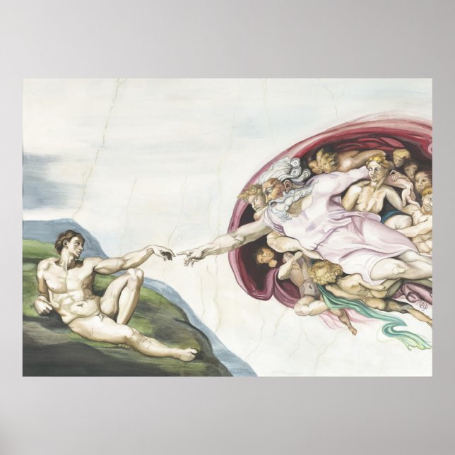Creation of Adam Poster (Front)