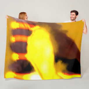 Creation of the dragon cat fleece blanket