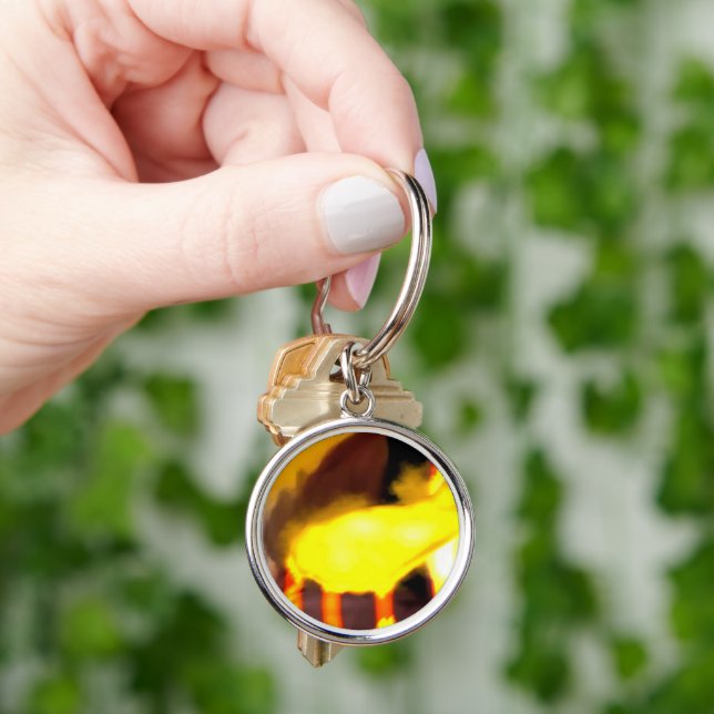 Creation of the dragon cat keychain (Hand)