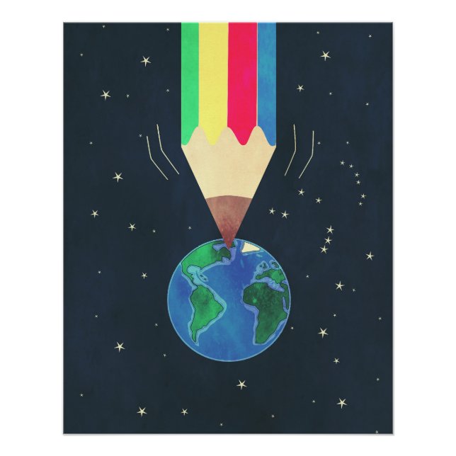 Creation of the world poster (Front)