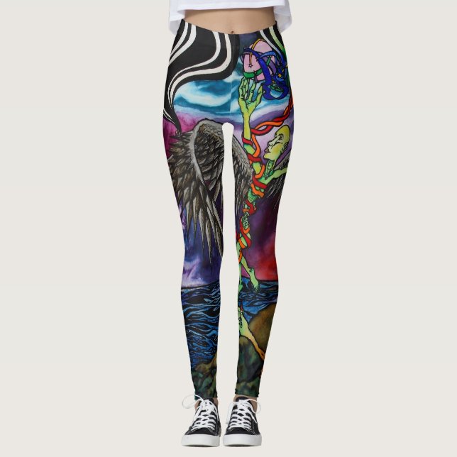 Creation: The Birth of an Idea Leggings (Front)