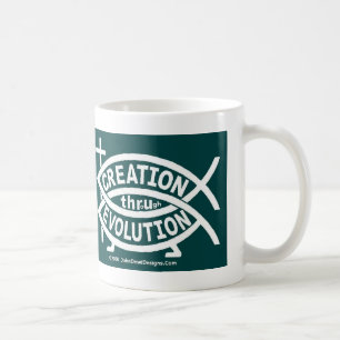 CREATION THRoUgh EVOLUTION Coffee Mug