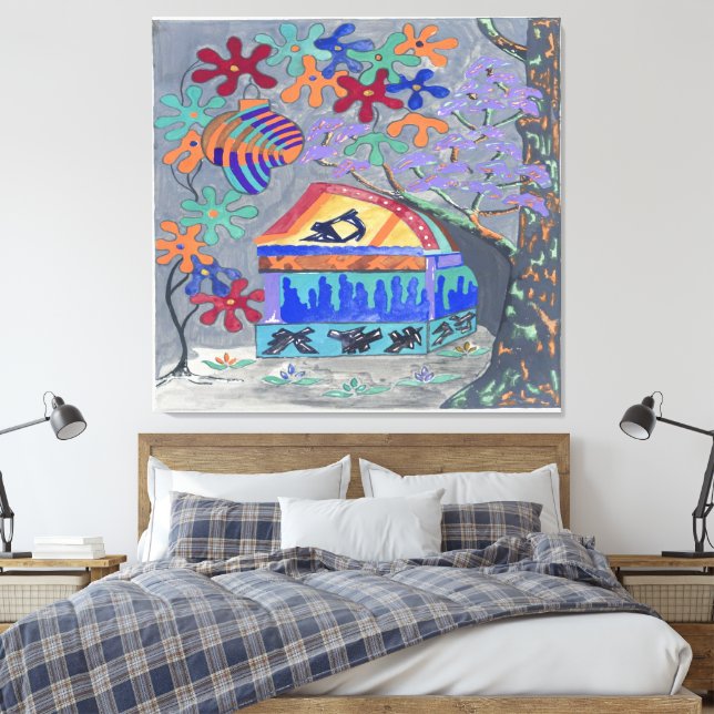 Creations Pl.05 Canvas Print (Insitu(Bedroom))